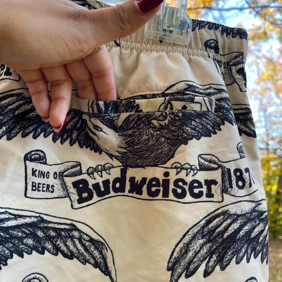 Budweiser Swim Trunks – Bold & Beach-Ready - Picture 2 of 6
